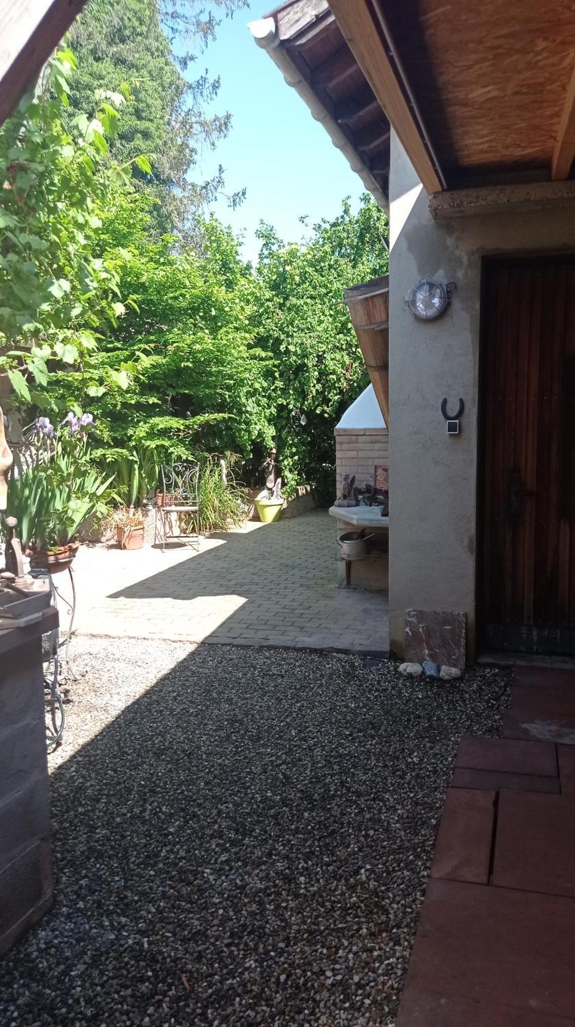 Garden Duplex Apartman Sundhoffen Kültér fotó